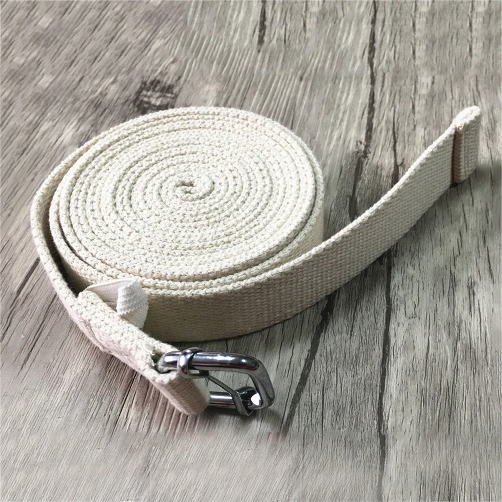 Thicked Yoga Stretch Strap D-Ring Belts Figure Waist Leg Resistance Fitness Band Exercise Gym Rope Fitness Accessory