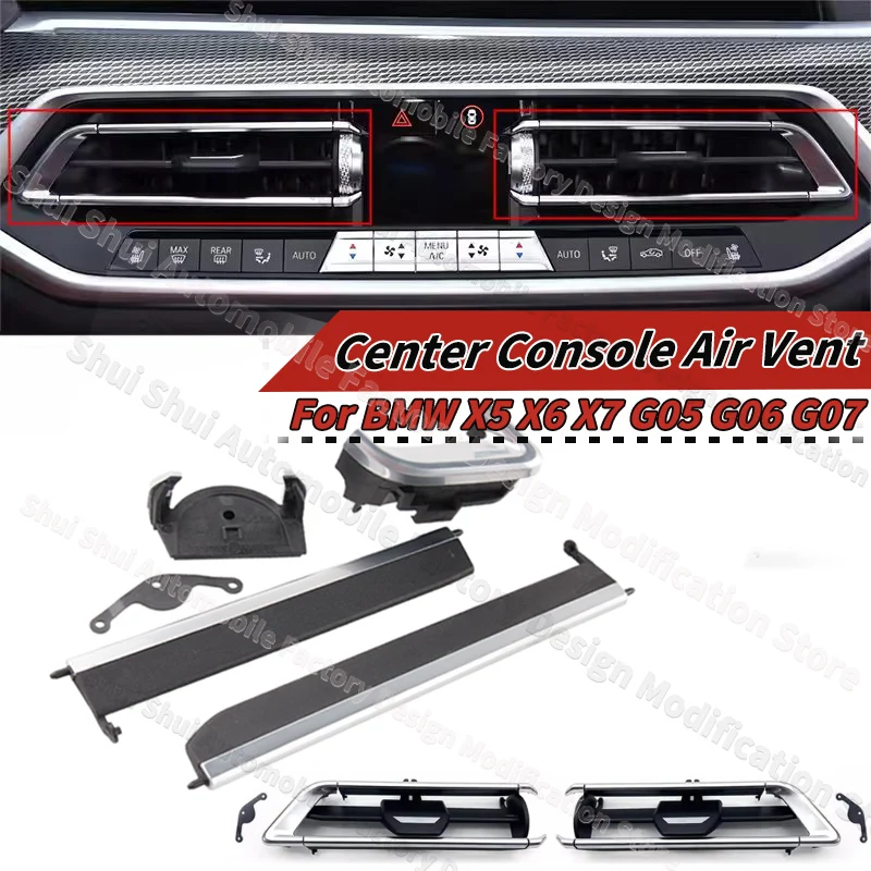 

Для BMW X5 X6 X7 G05 G06 G07 Автомобильное центральное управление левое и правое вентиляционное отверстие, зажим для ремонта, детали 64119458542 64119458543