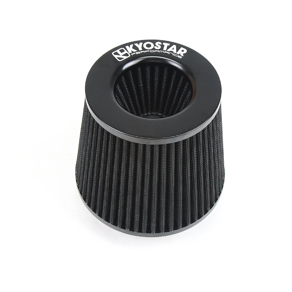Filtro aria secca universale nero e rosso 3 \