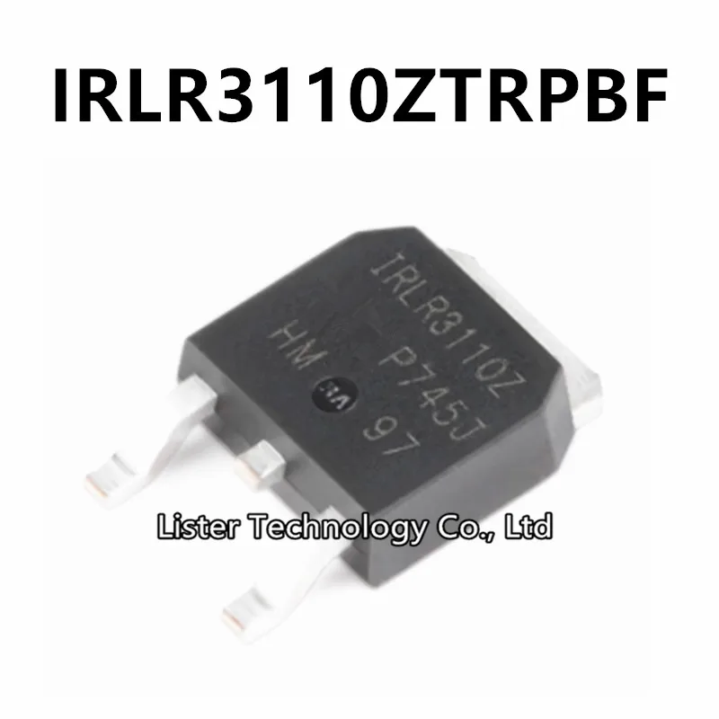 10~50PCS/Lot New IRLR3110ZTRPBF TO-252 Marking: IRLR3110Z N channel 100V/63A SMD MOSFET tube IRLR3110 IRLR3110ZTR TO252 SMD