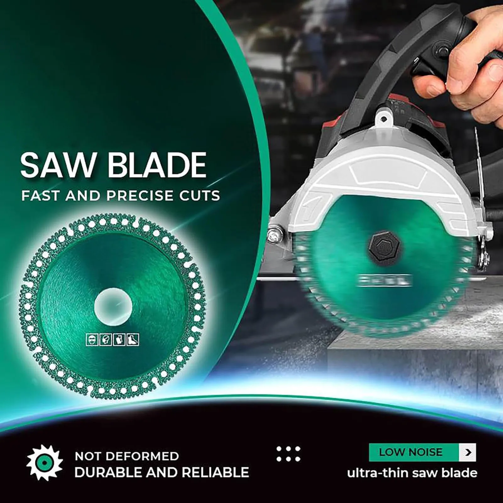 Multifunctional Cutting Disc Professional Composite Cutting Saw Blade Suitable for Color Steel Tiles