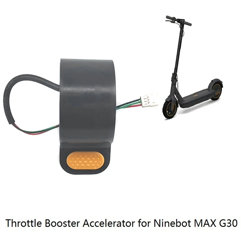 New 10X Hoverboard Throttle Booster Accelerator For Ninebot MAX G30 Electric Scooter Finger Transfer Kits