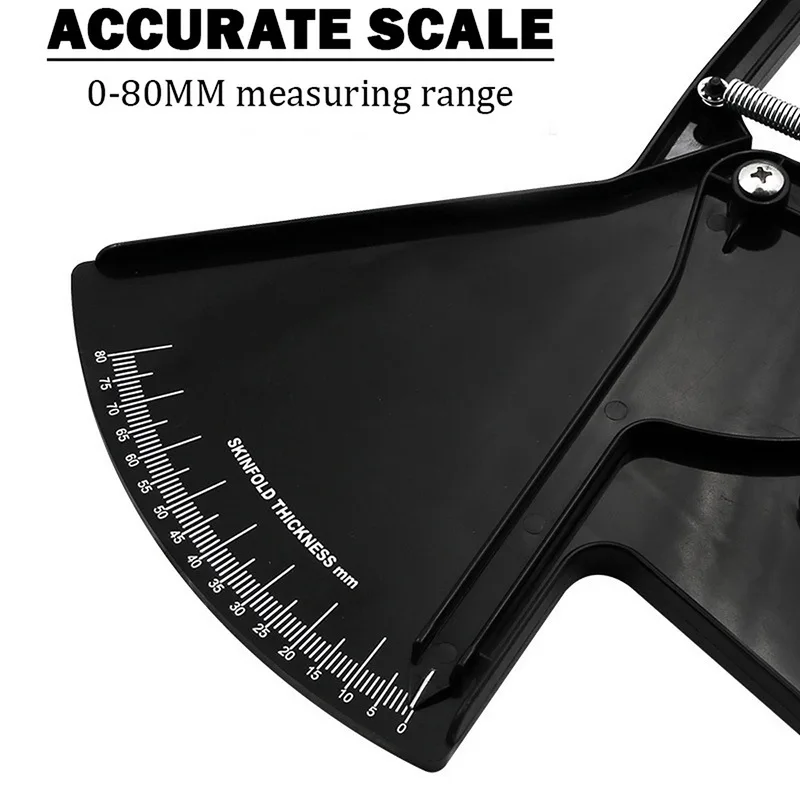 فرجار قياس دهون الجسم الاحترافي ، فرجار دليل نحيف ، فرجار دهون الجسم ، جهاز اختبار الدهون ، أجهزة مراقبة الصحة ، 0-80