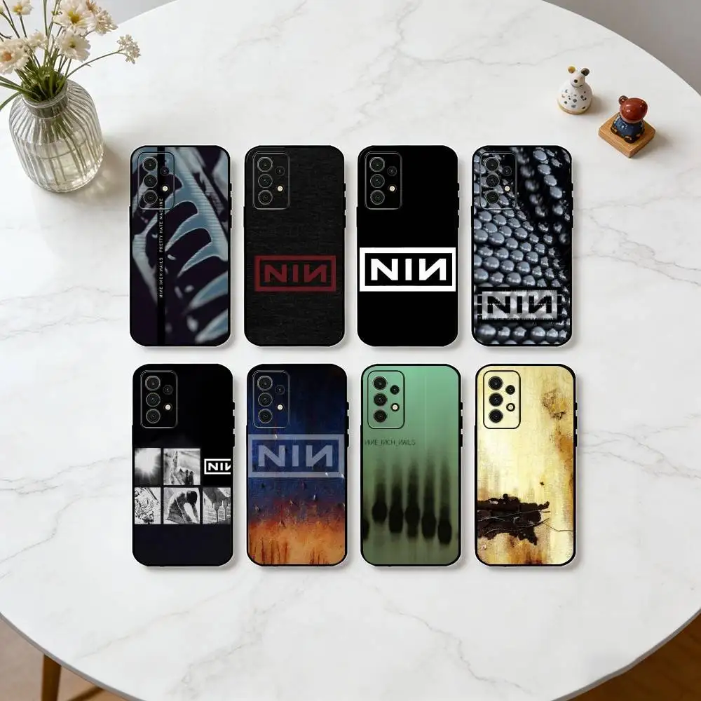 N-Nine Inch The Downward Spiral  Phone Case For Samsung S25,S24,S21,S22,S23,S30,Ultra,S20,Plus,Fe,Lite,Note,10,Black Cover