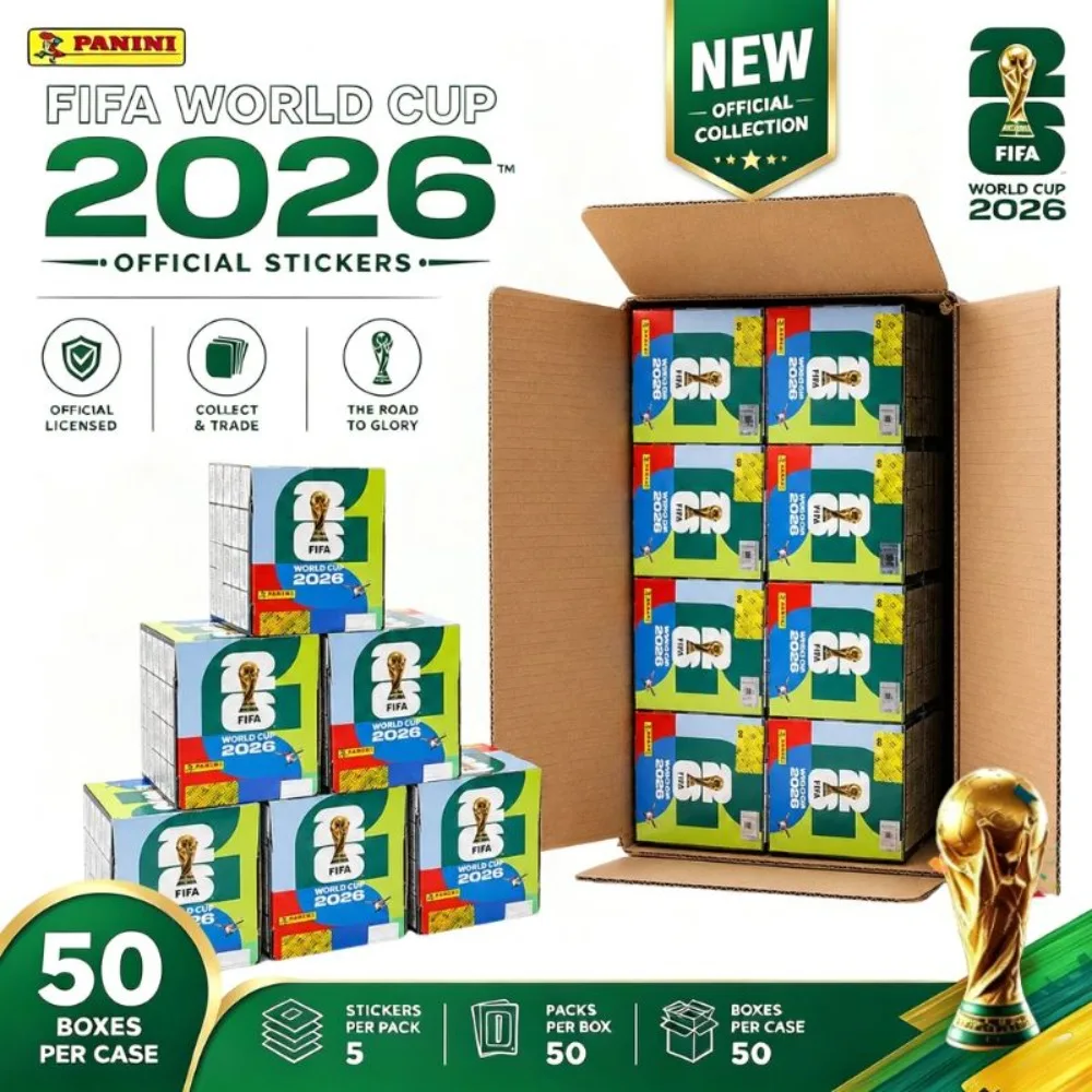 HOT! 2026 FIFA World Cup Panini Original Stickers International Version Rare Collection Football Fan Souvenir Present.