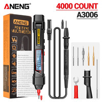 ANENG A3006 4000 Counts Multifunctional Pen Type Multimeter AC/DC Voltage Tester Ohm Hz Zero Fire Line Detector Electric Tools