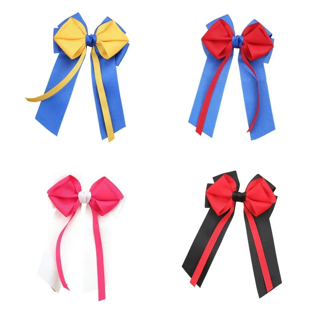 652F Hair Bows Ribbon Accessory Clip for Women Girls Hair Bows Clip barrettes for stentials nasual and prom action