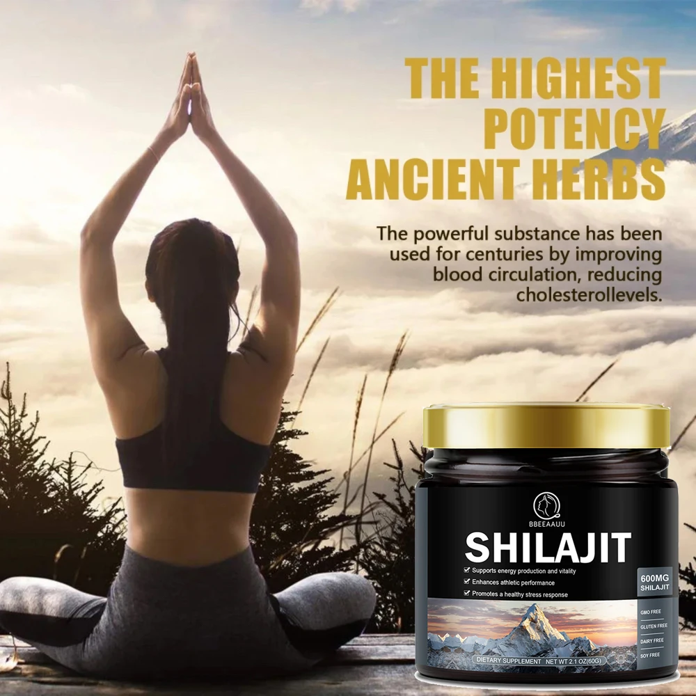 BBEEAAUU Original Shilajits Shilajit Resin with 85+Trace Minerals&Fulvic Acid for Immunity, Memory,Cognitive Abilities Health