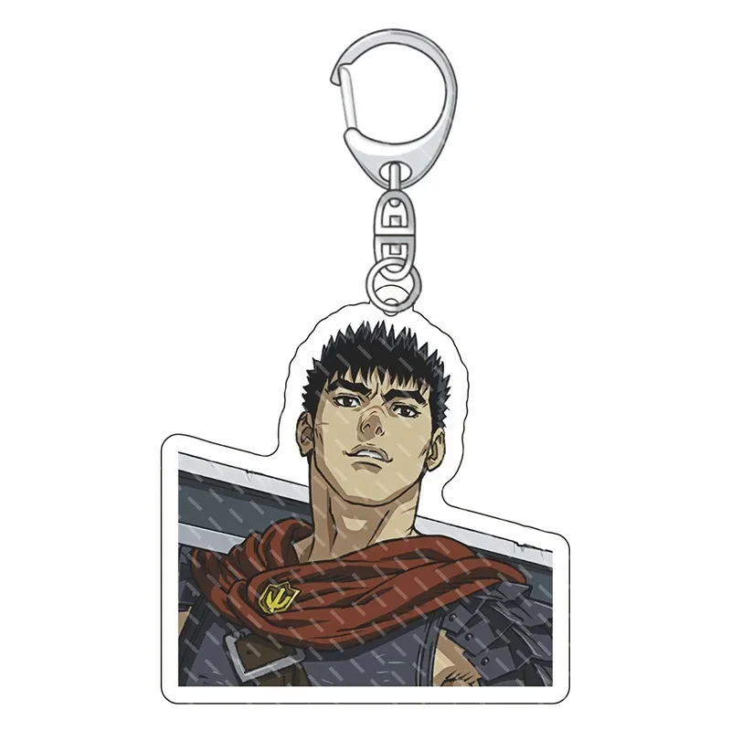 Guts Griffith Casca Schierke Popular Anime Two-dimensional Peripheral Acrylic Keychain Backpack Pendant Comic Exhibition Gifts