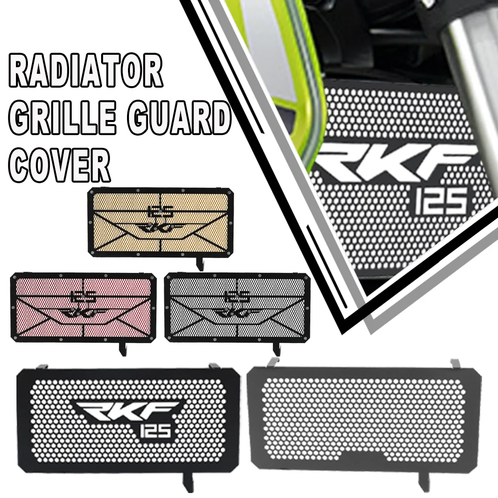 

2024 For Keeway RKF 125 2018-2023 Motorcycle RKF125 Accessories Radiator Guard Grille Grill Cooler Cooling Cover Protection