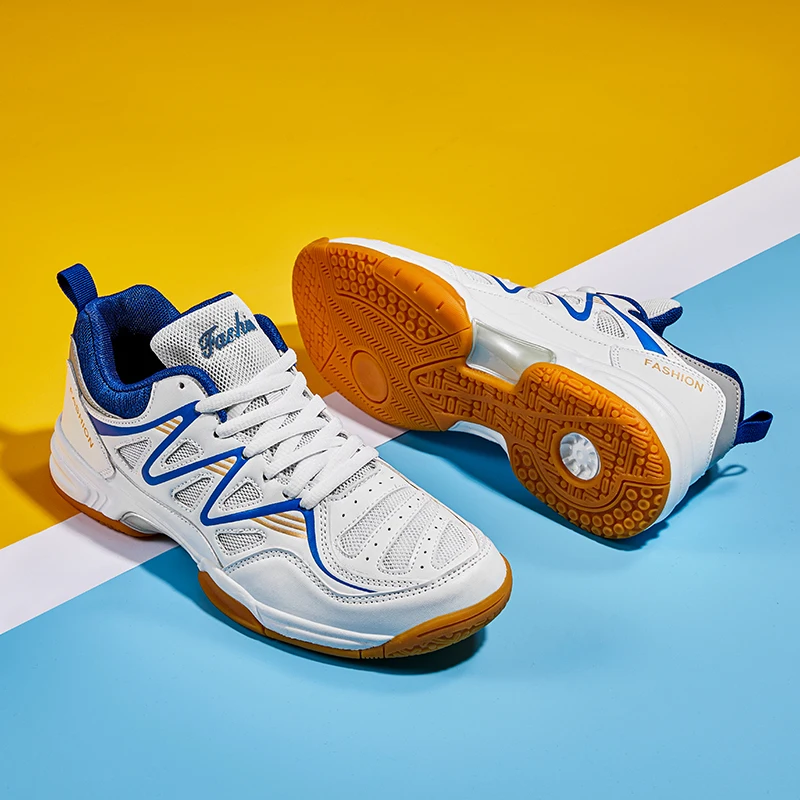 Men's Badminton Shoes Large 49 Professional Volleyball Shoes Men's Lightweight Fitness Tennis Table Tennis Training Shoes