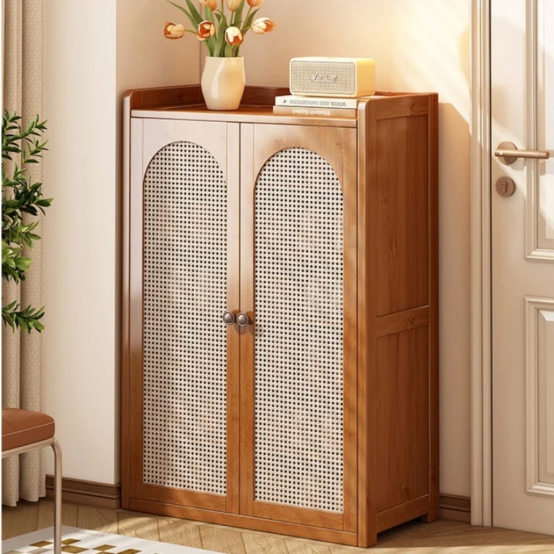 Shoe cabinet for home use, doorstep shoe rack, simple indoor rental, multi-layer breathable dust-proof storage rack for houses image 5
