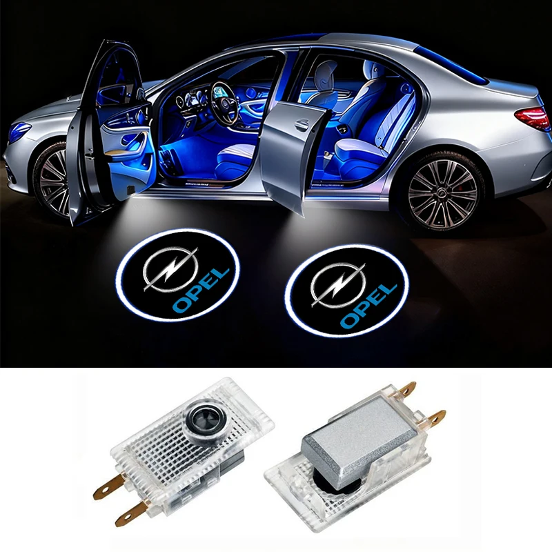 

Светодиодные проекторы-подсветки для дверей автомобиля (Ghost Shadow Projector Light) для Opel Vauxhall Corsa Astra Insignia Zafira Omega Combo Mokka-e