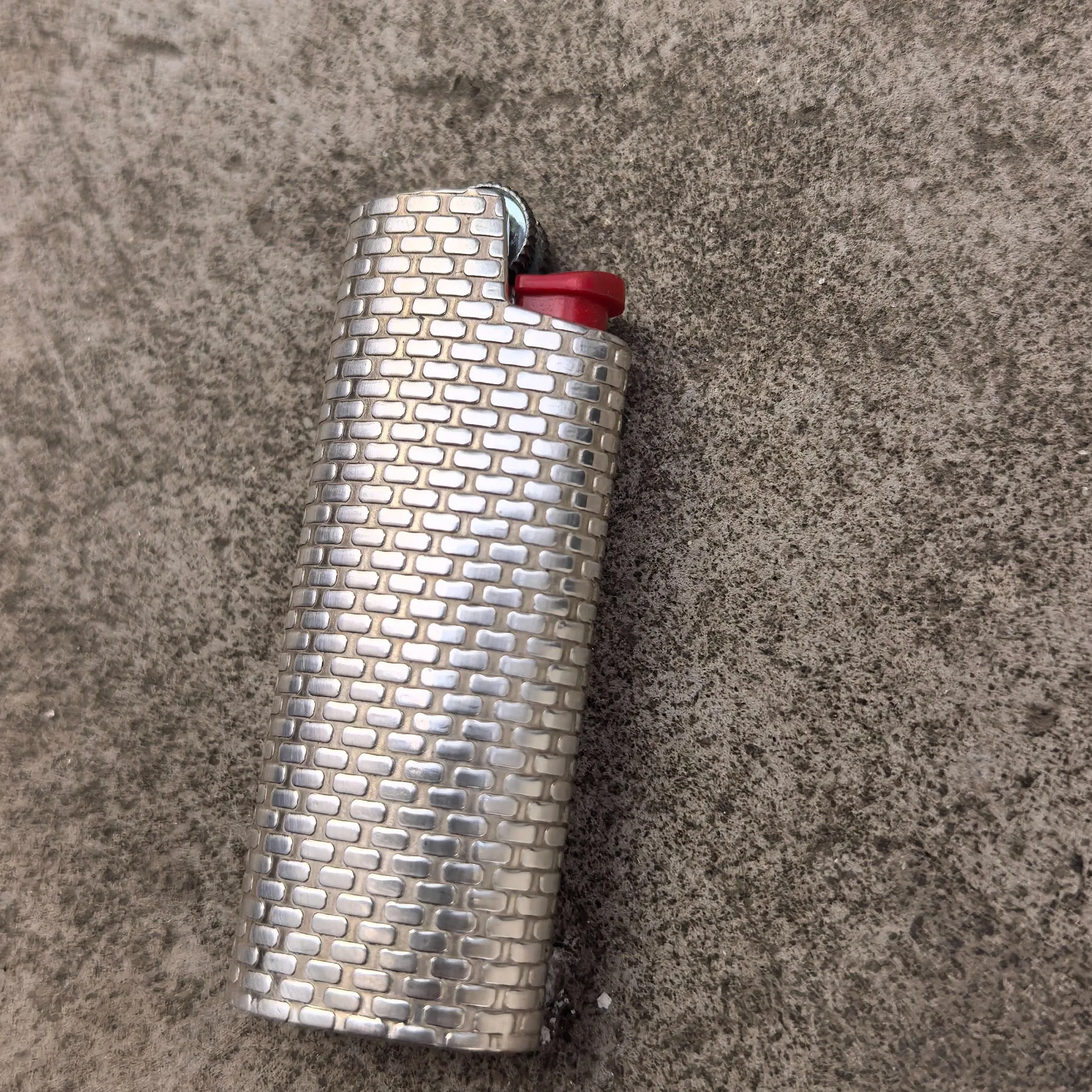 

990 Pure Silver 2025 New Lighter Box Cover, Suitable for Bic J3/j5 Lighter Box Cover Shell High-End Gift