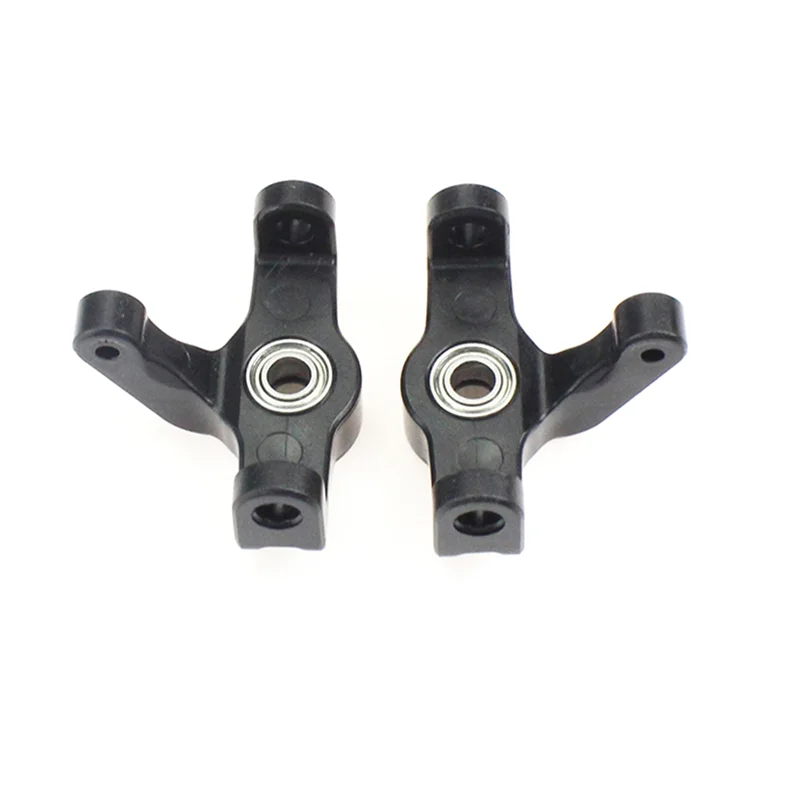 2 ชิ้นด้านหน้าพวงมาลัยพวงมาลัยบล็อกแบริ่งสําหรับ Wltoys 104001 1/10 RC รถด้านหน้าพวงมาลัยเกียร์ Cover - Y44A