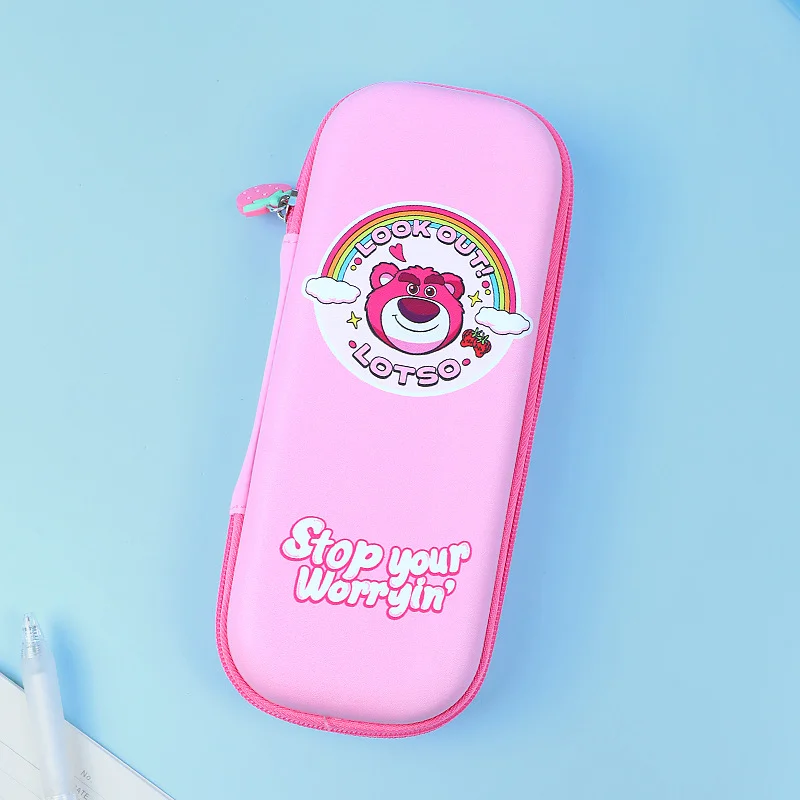 Disney Children's Pencil Case  Pupils Cartoon Cute Multifunctional Large-capacity Multi-layer Stationery Bag