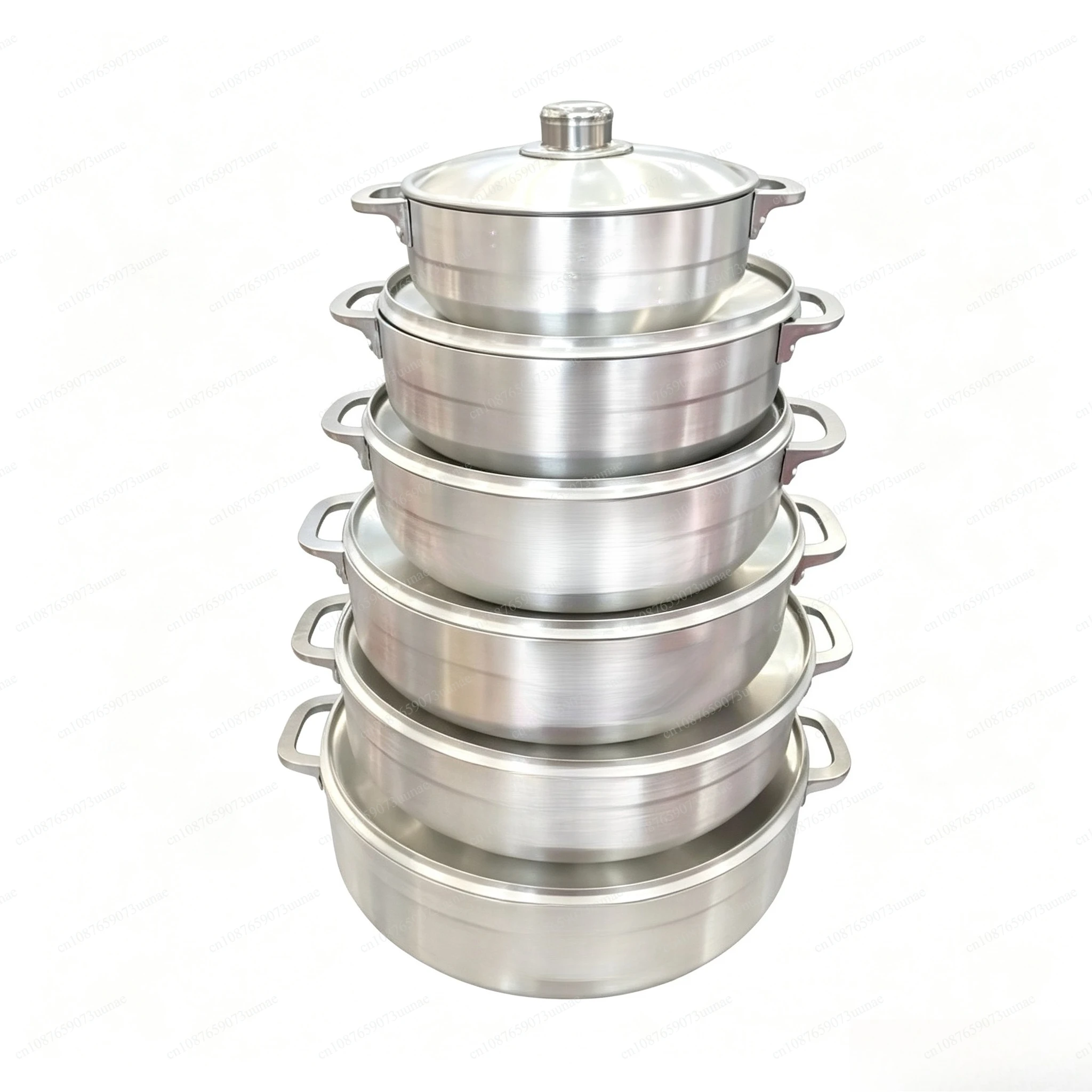 Sand Pot 6-piece Set Middle East and African Soup Pot 20-36cm Pot Set, Aluminum