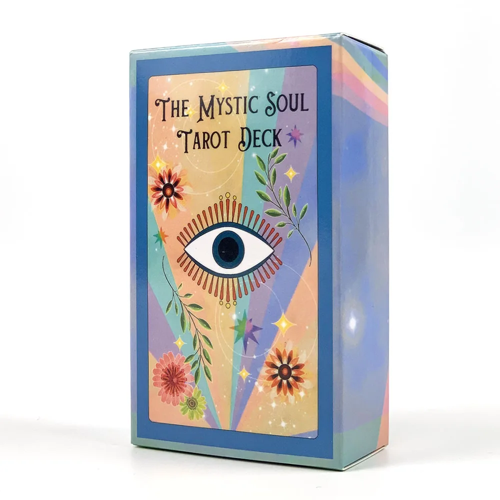 

Mystic Soul Tarot Cards English Version Of Divination Deck And To Uplift The Energy of The Reader , Family Gathering Party Game