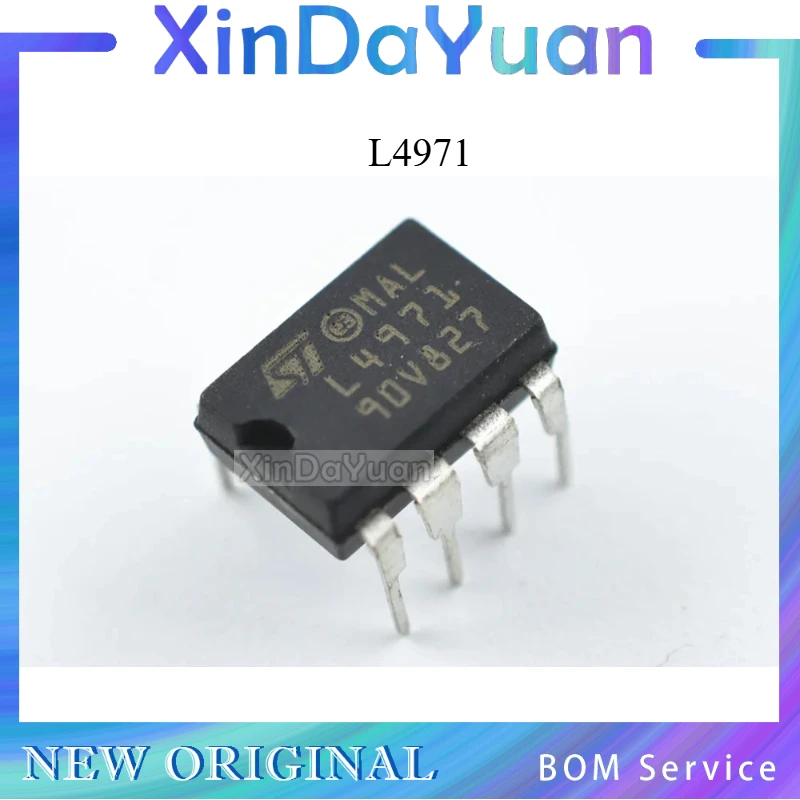 10 pcs L4971 DIP-8 Switching Regulator Chip IC