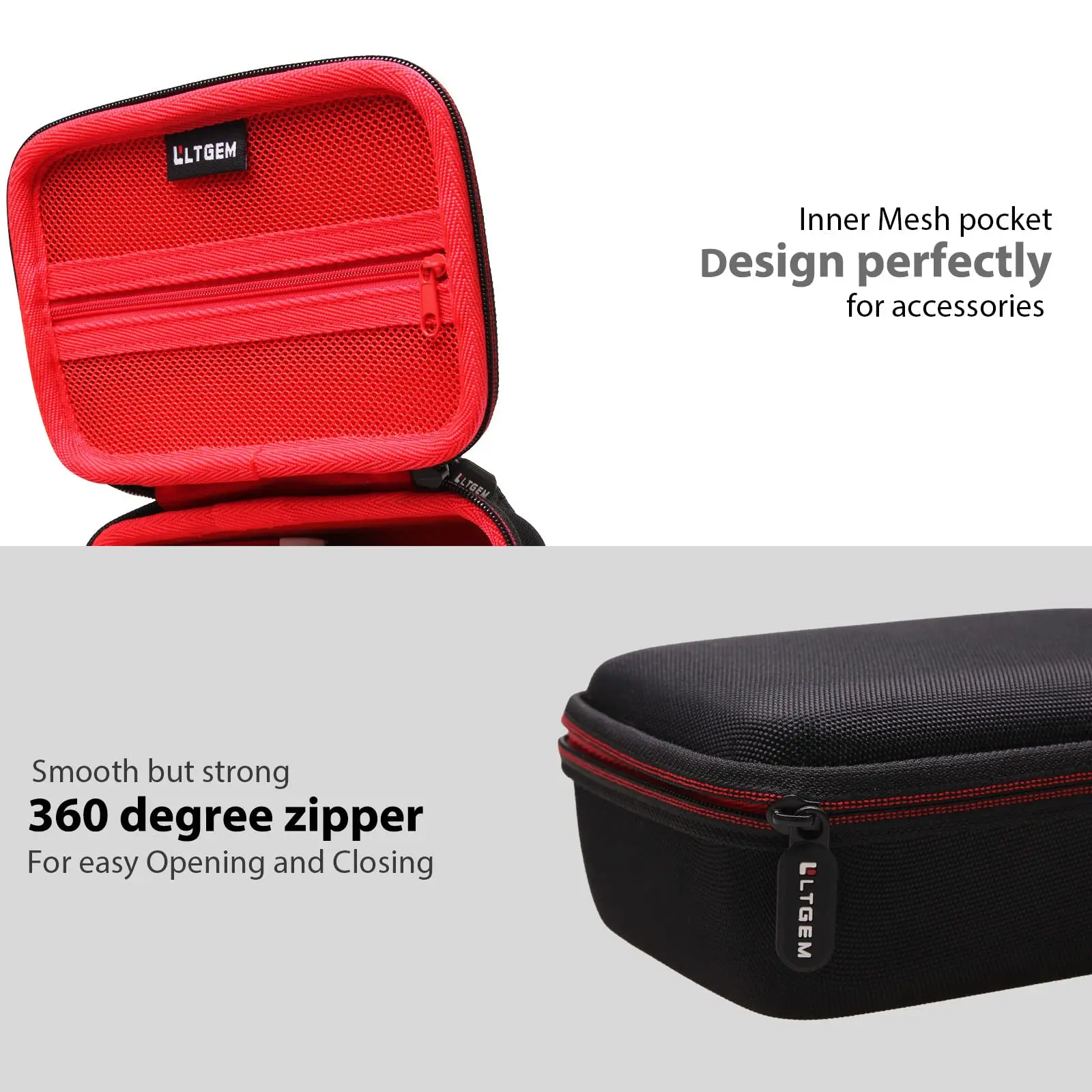 Custodia rigida in EVA per VTech KidiZoom Creator Cam Borsa protettiva per il trasporto della fotocamera giocattolo per bambini