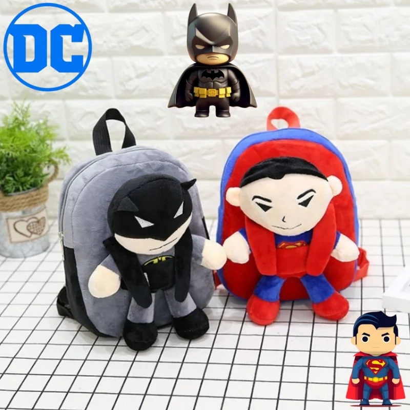 

DC Бэтмен Супермен новый милый креативный аниме мультяшный стиль для мальчиков и девочек персонализированный модный портативный рюкзак большой емкости