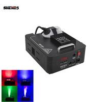 SHEHDS 1pcs 1500W Fog Machine Special effects Spray LED 24x9W RGB 3in1 Vertical Smoke Machine DJ Stage Fogger equipment