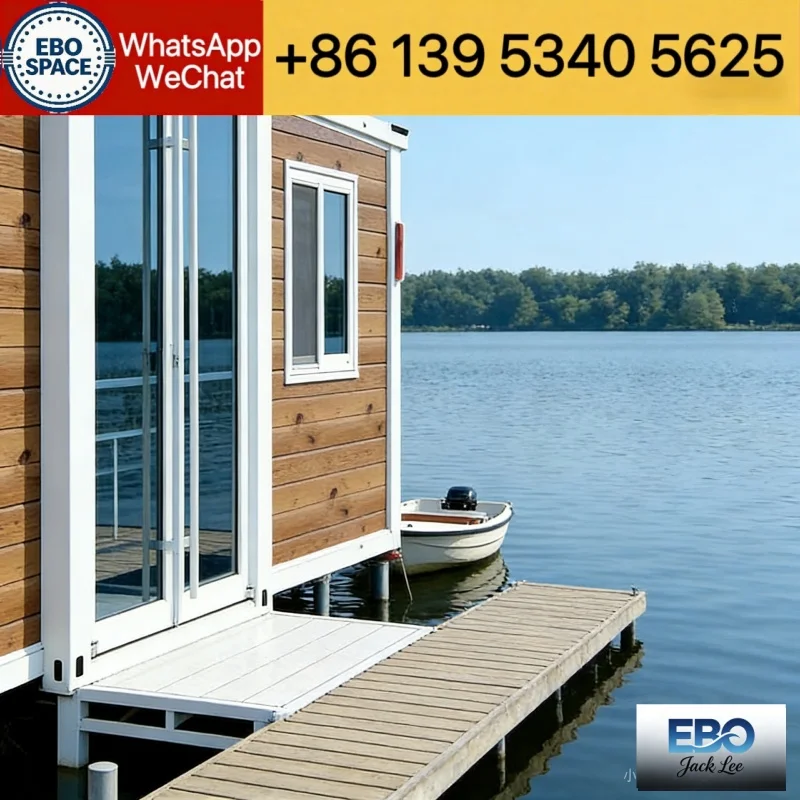 40ft Container House Folding House Expandable Box Forest Cabin Prefab Modular Outdoor Waterproof Expandable Box House