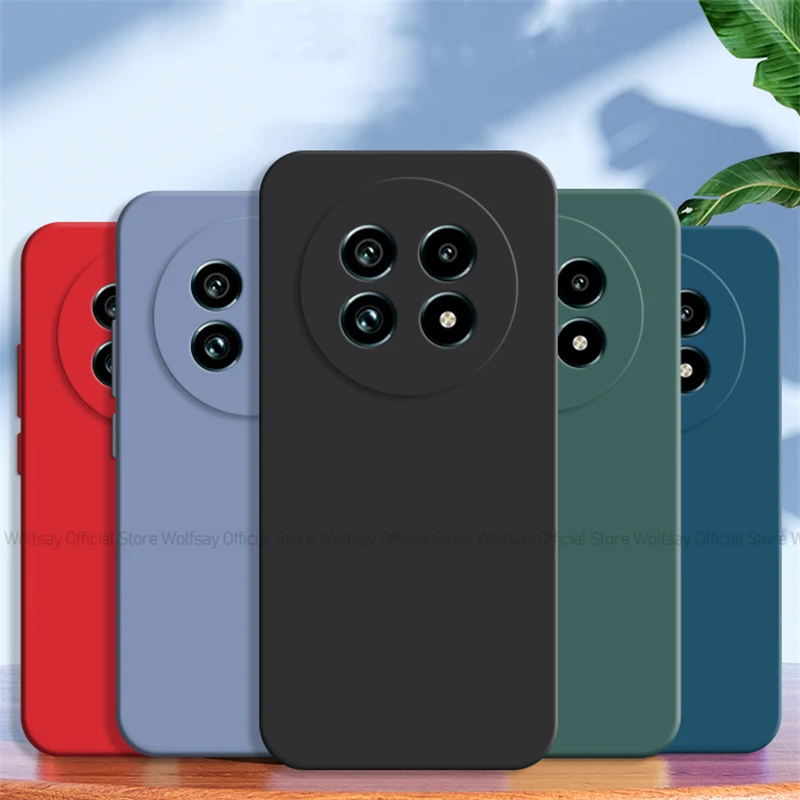 For Realme 13 Pro Case Realme 13 Pro 13 Pro Plus Cover Funda Shockproof Liquid Silicone TPU Phone Back Cover For Realme 13 Pro