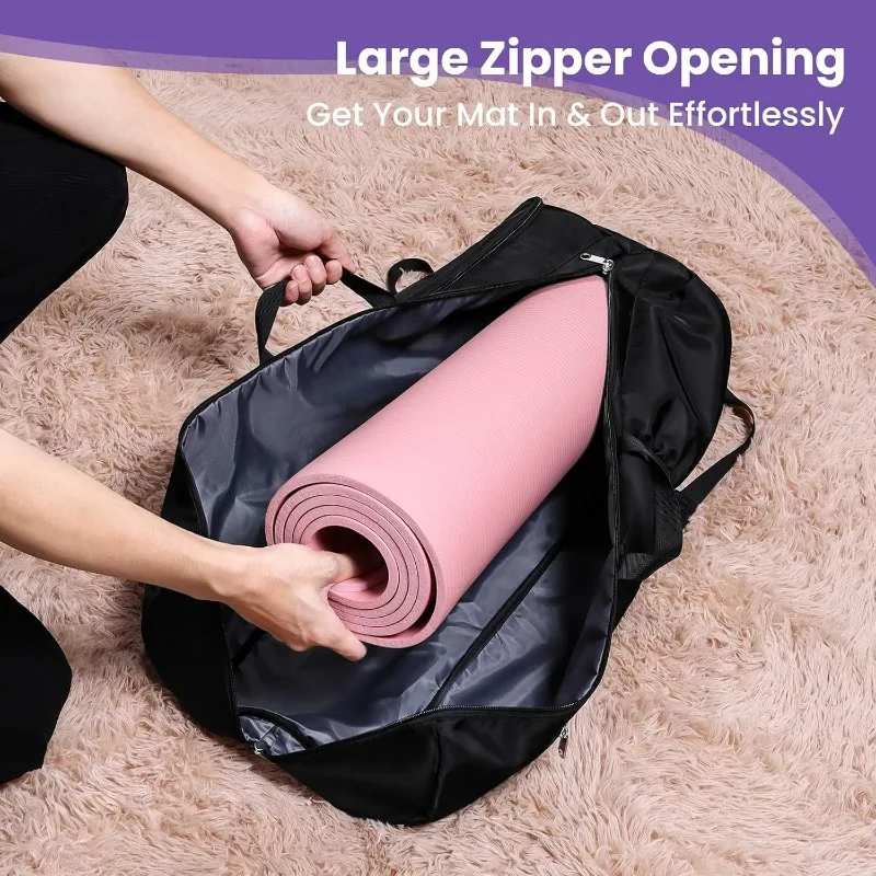 Yoga Backpack, Yoga Mat Storage Bag, Multi Pocket Design, Yoga Backpack, Yoga Mat, Portable Backpack, Portable Sports equipment