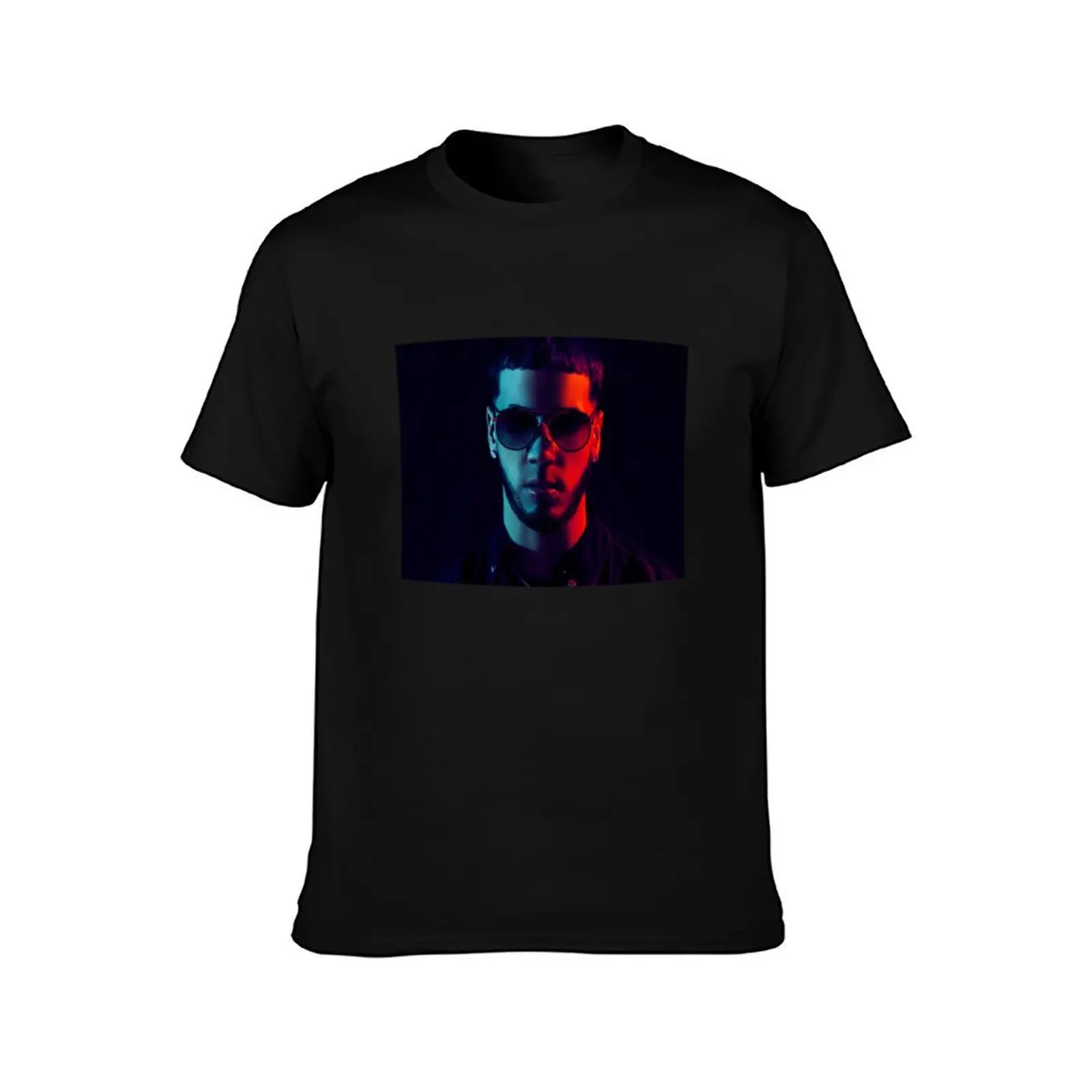 Anuel AA T-Shirt Large Size Breathable Tee T-Shirt