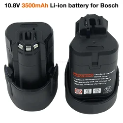 3.5Ah Li-Ion 10.8V 12V Rechargeable Battery for Bosch BAT420 BAT411 BAT412 BAT413 BAT414 BAT415 GDR GSB 10.8-LI Power Tools