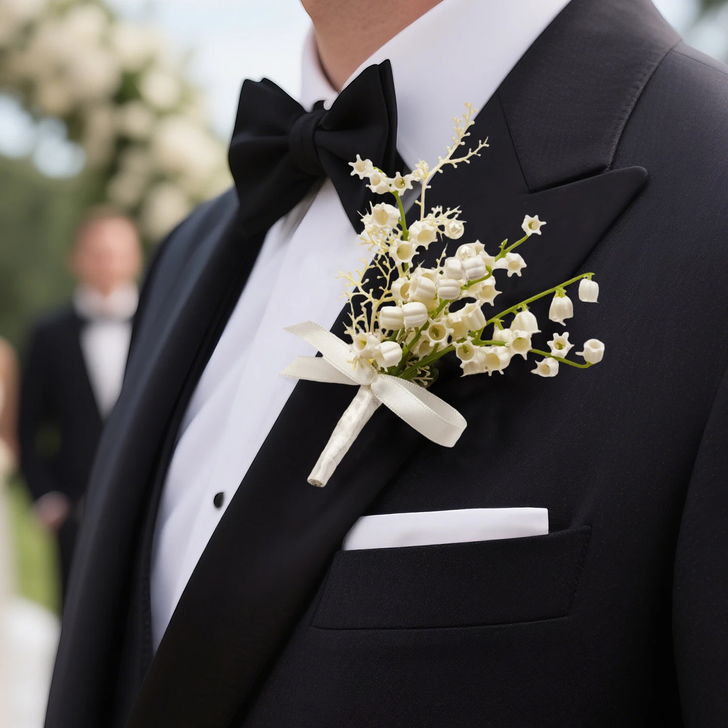 

Бутоньерка для жениха и жениха, искусственные цветы для свадьбы, выпускного вечера, юбилея, выпускного