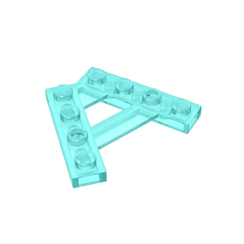 GDS-727 Plate Special 4 Stud 45 Angle Plate compatible with lego 15706 children's DIY Educational Building Blocks