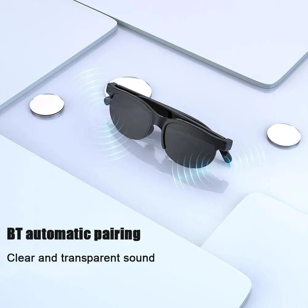 Smart Bluetooth Audio Sunglasses, Handfree Music Headset, Chamando Outdoor Running e Ciclismo