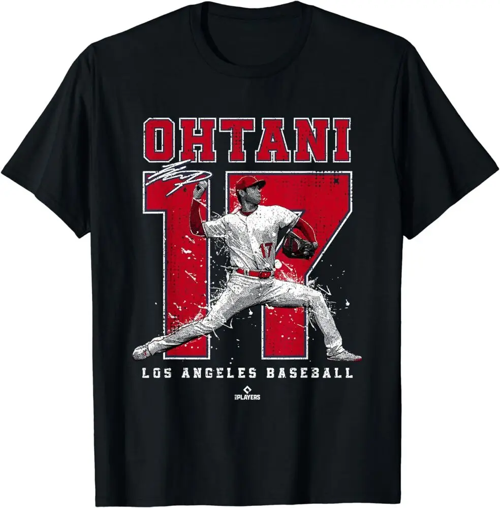 Number and Portrait Shohei Ohtani Los Angeles T-Shirt. S-5XL, Made In USAHigh Quality 100%Cotton Short Sleeve