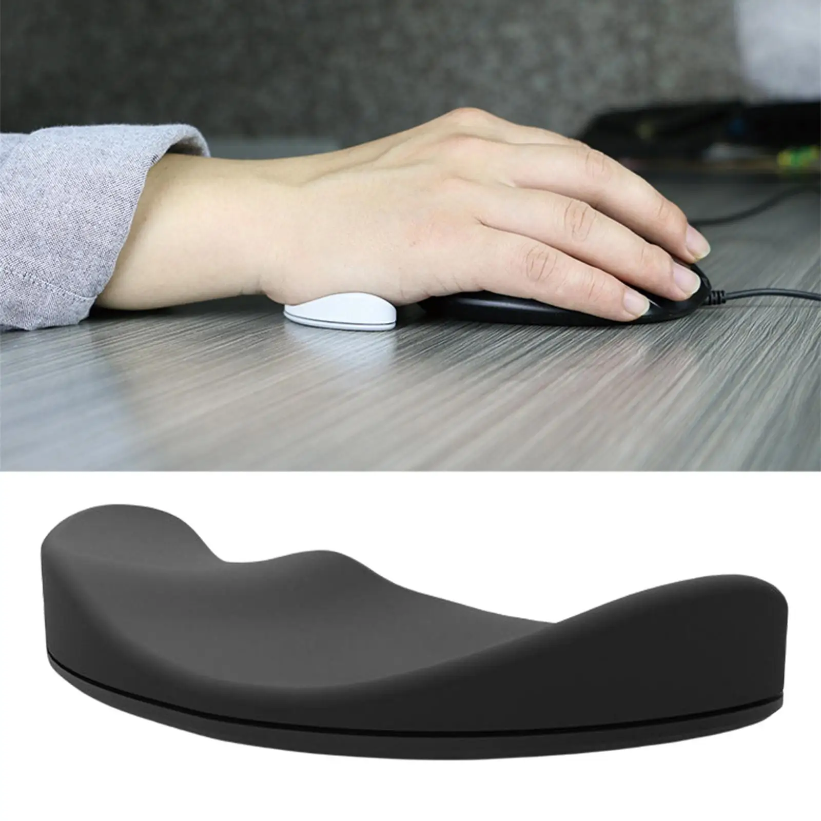 Maus Handgelenk Rest Ergonomische Unterstützung Nicht-Slip Maus Palm Pad Kissen Weiche Tastatur Handgelenk Rest Pad für Home Computer laptop Büro