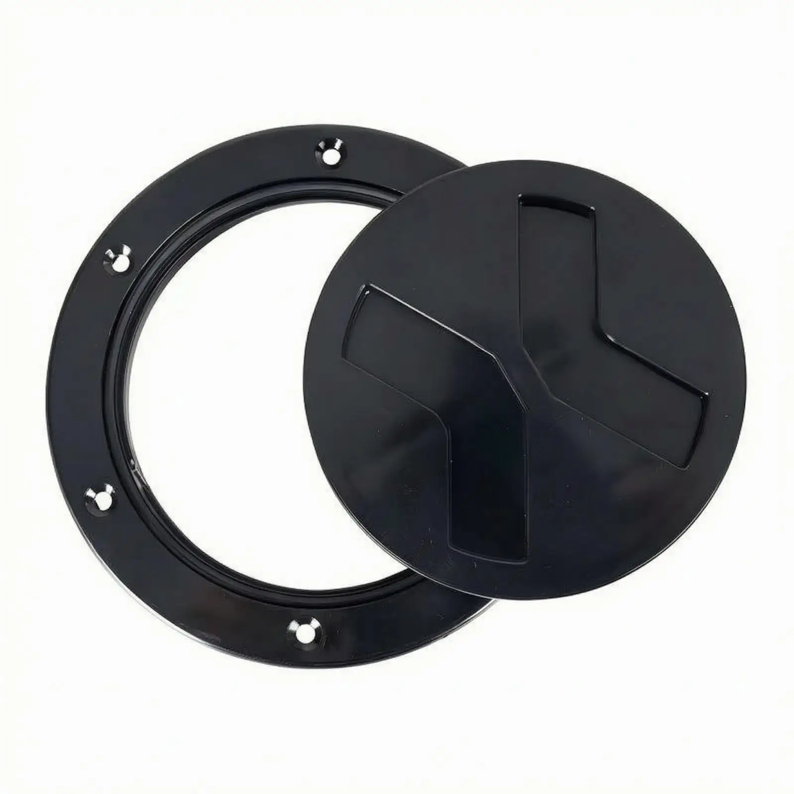 Twist Open Boat Deck Hatch ABS Inspection Cover for Waterproof Marine Compartment Entry