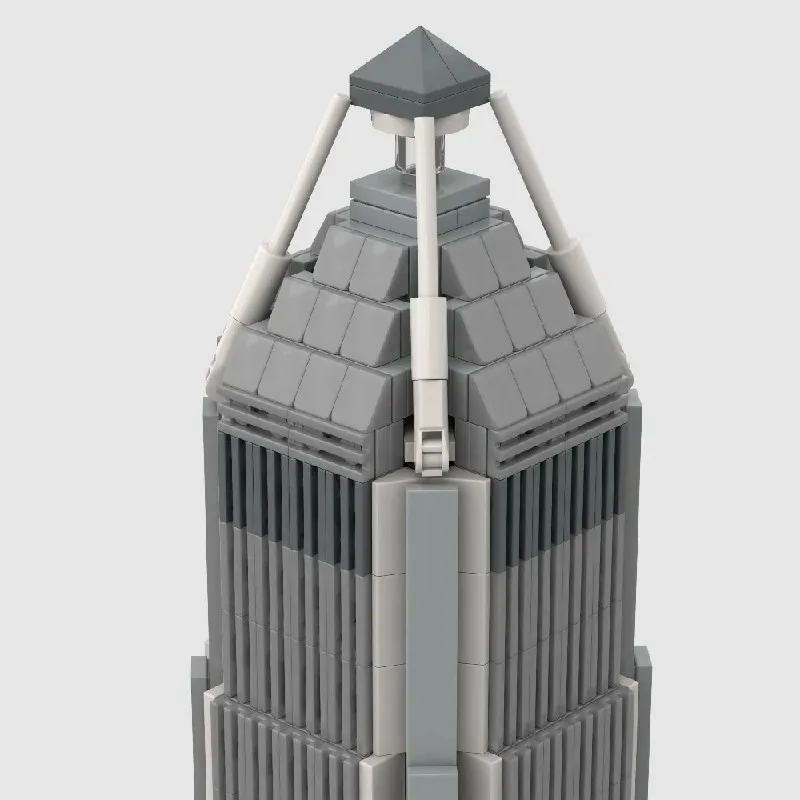 بينغ مركز مالي مباني منزل مجموعات مدينة شقة مخزن العمارة وحدات المباني كتل أطقم منمذجة ، هدية 2716 قطعة #4