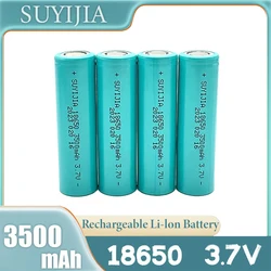 1-10pcs 3.7V 3500mAh 18650 Battery 10A Discharge Li-ion Rechargeable Battery for Flashlight Headlight Walkie Talkie Battery