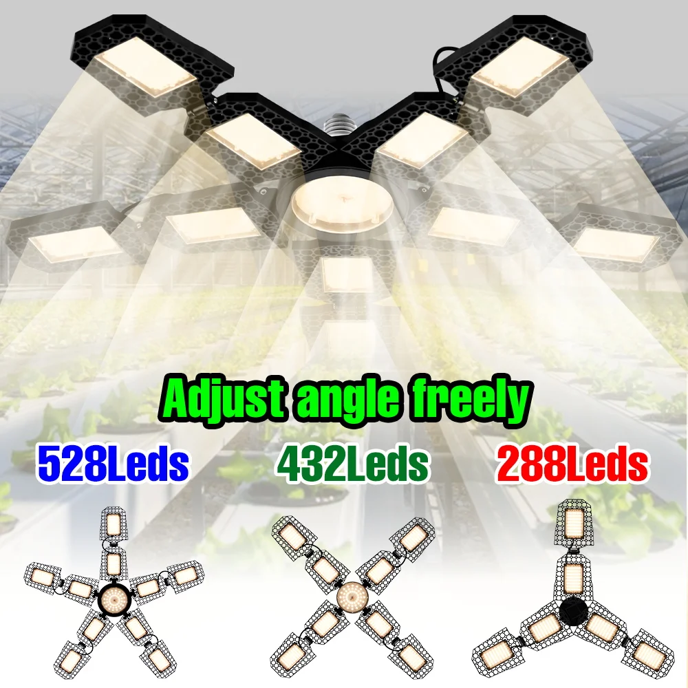

LED Grow Bulb Full Spectrum E27/E26 Indoor Plant Fill Lamps 220V Greenhouse Tent Succulent Vegs Hydroponic Fruit Cultivate Light