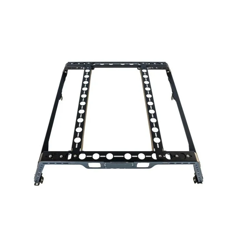 رف سقف مخصص قابل للتعديل اكسسوارات السرير تندرا ل 4x4 فورد رينجر تويوتا هايلكس سيلفرادو رف سرير عالمي مع الضوء #4