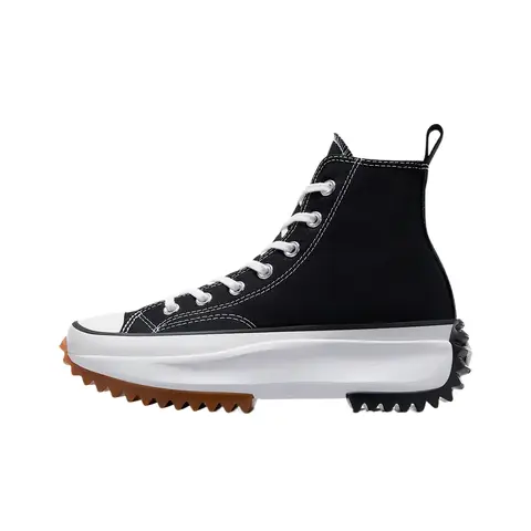 Converse Run Star Hike High top Casual Shoes Unisex Black 166800C-001