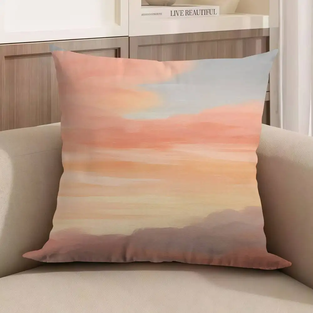 

Sunset Clouds Pillow Gift Home Office Decoration Bedroom Sofa Car Cushion Cover Case 45x45