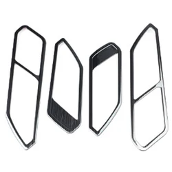 My Good Car stainless steel Inner Door Handle Trim Stickers for Volkswagen VW Tiguan L 2016 - 2019 Accessories