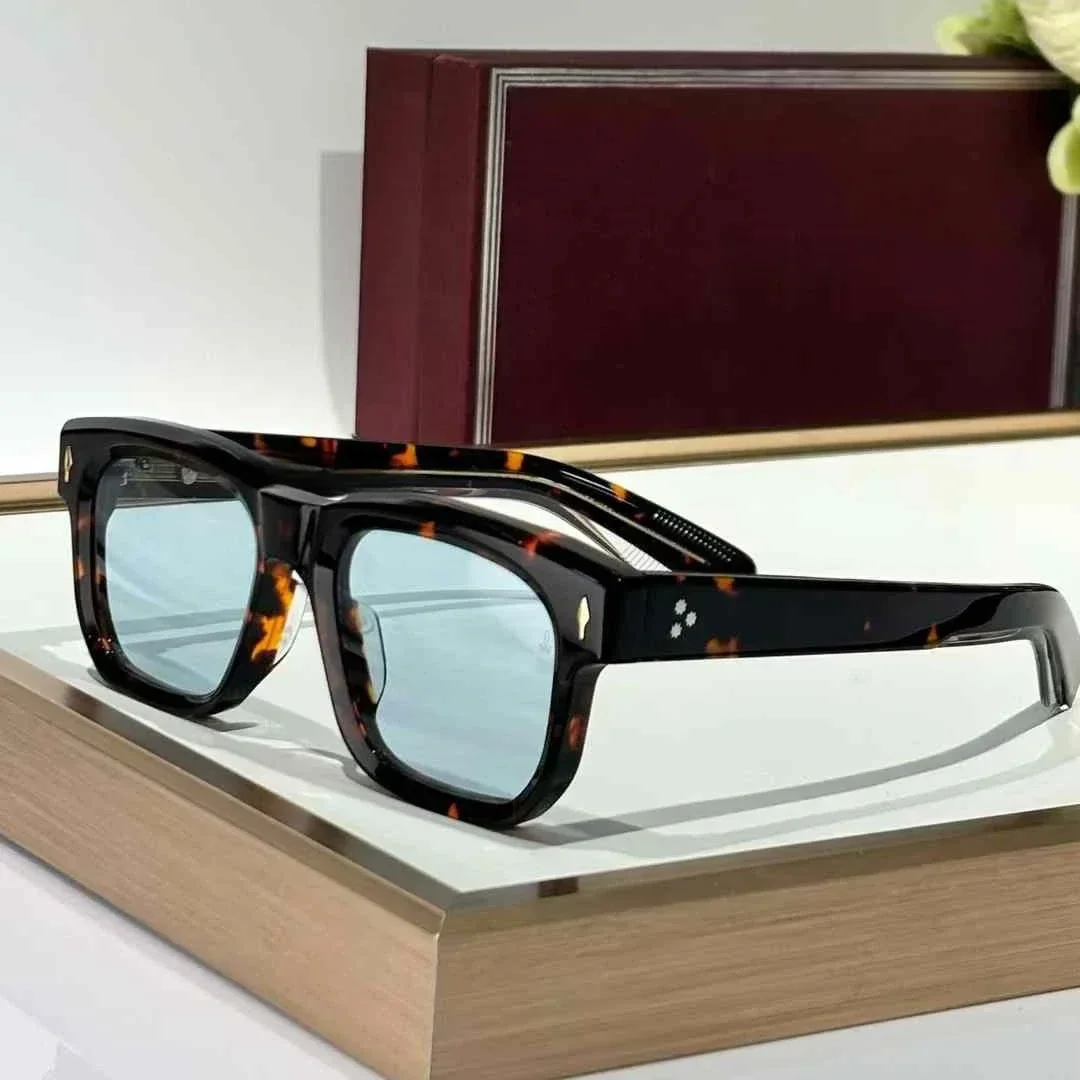 Luxury Vintage Fashion Trend Sunglasses PLAZA Retro Square Design Solid Thick Acetate UV400 Unisex A+ High Quality