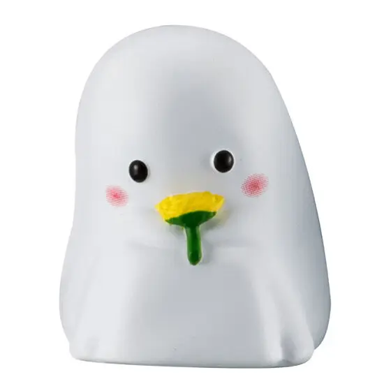 BANDAI Action Figures Model Halloween Ghosts queuing up Funny little elf  Gashapon Official Genuine Ornament Collectable toys