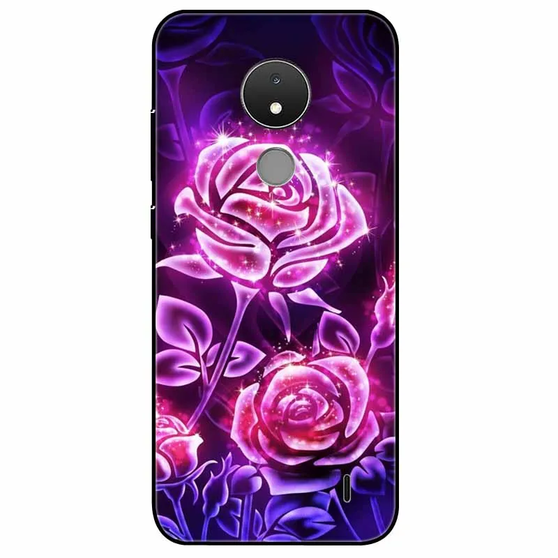For Nokia C21 Case C 21 Silicone Landscape Space TPU Soft Funda Coque for NokiaC21 Protective Cool Bumper Cases for Nokia C 21