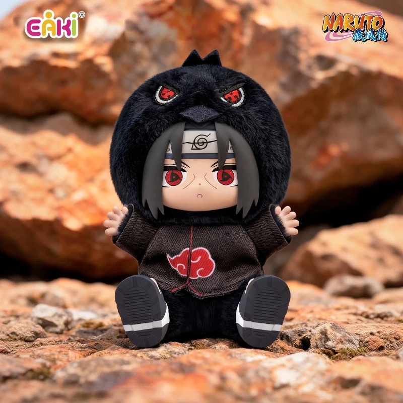 

Genuine EAKI Naruto Cute Beast Party Second Generation Sitting Series Itachi Tsunade Plush Blind Box Toy