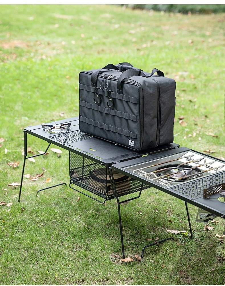 CAMPINGMOON BK-46 Large Capacity Storage Box for Camping IGT Module Combined Storage Bag Outdoor Tactical Divided Tool Kit