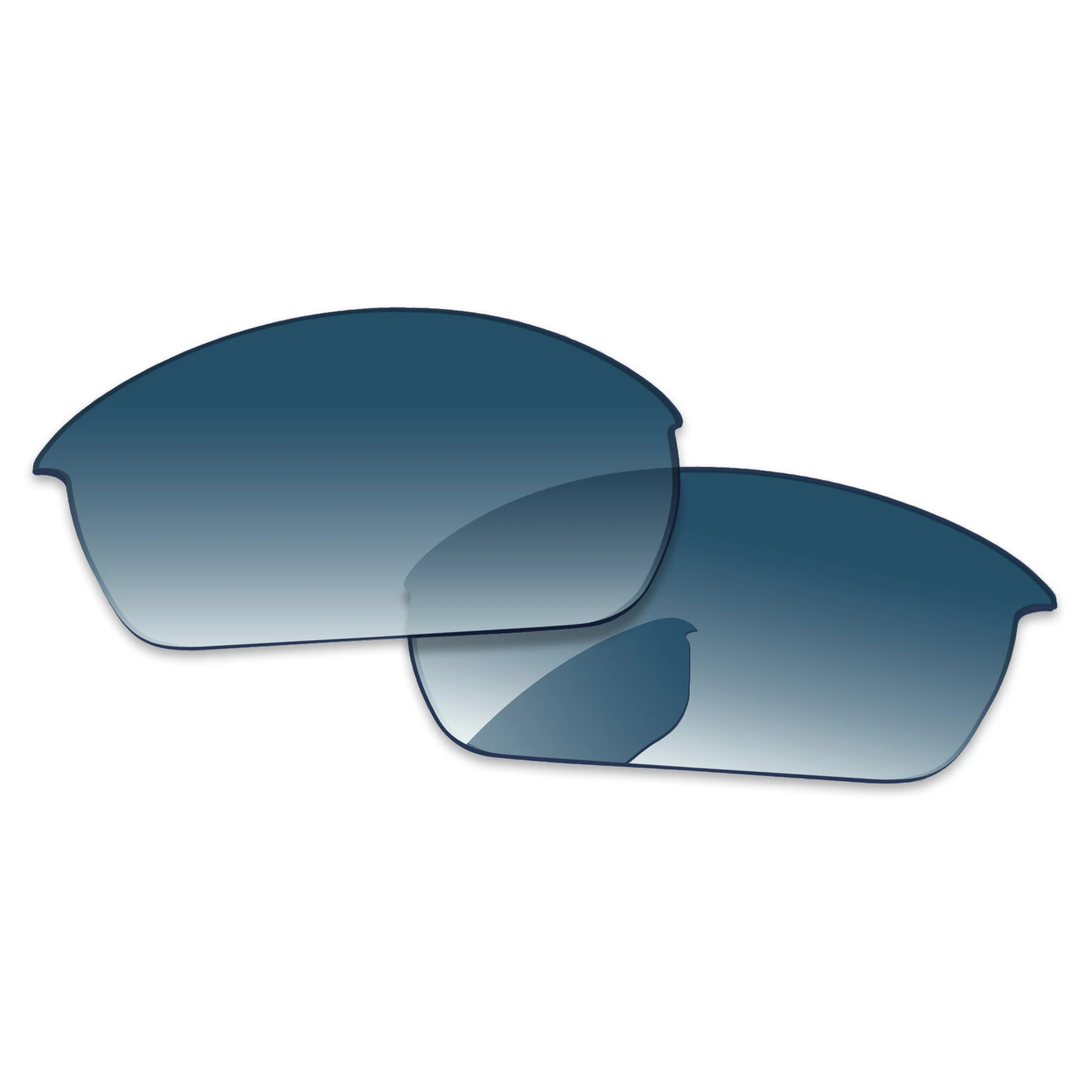 Qyvolux Replacement Lenses for Oakley Flak Jacket 63mm Sunglasses Polarized - Multiple Options